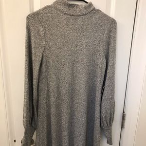 Cozy sweater dress